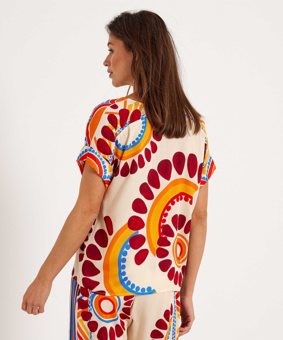 Caroline Biss Caroline Biss Top Ethnic Print Online