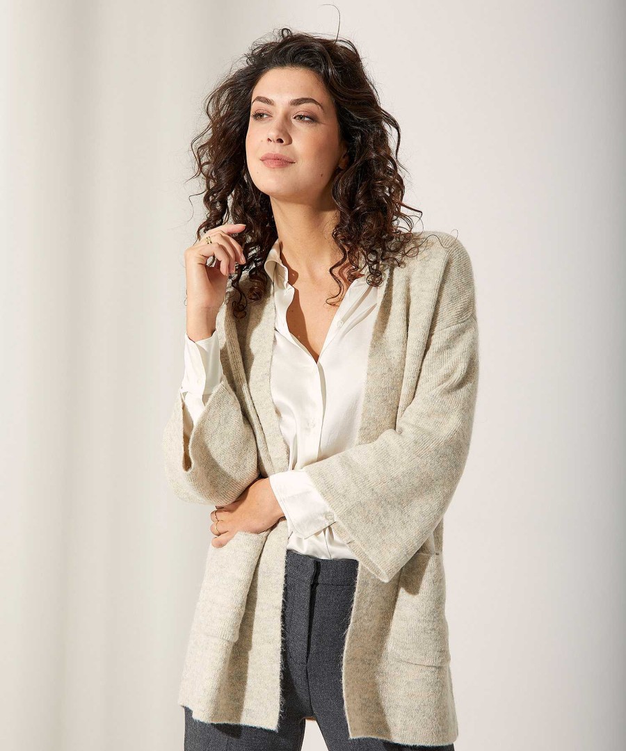 GIULIA E TU Giulia E Tu Mid-Length Cardigan Lurex New