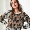 GIULIA E TU Giulia E Tu Sweater Animal Jacquard Wholesale