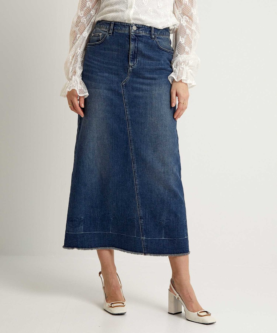 Luisa Cerano Luisa Cerano Denim Skirt New