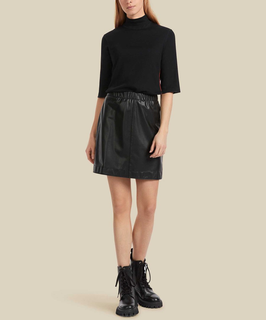 Marc Cain Sports Marc Cain Sports Skirt Vegan Leather Clearance