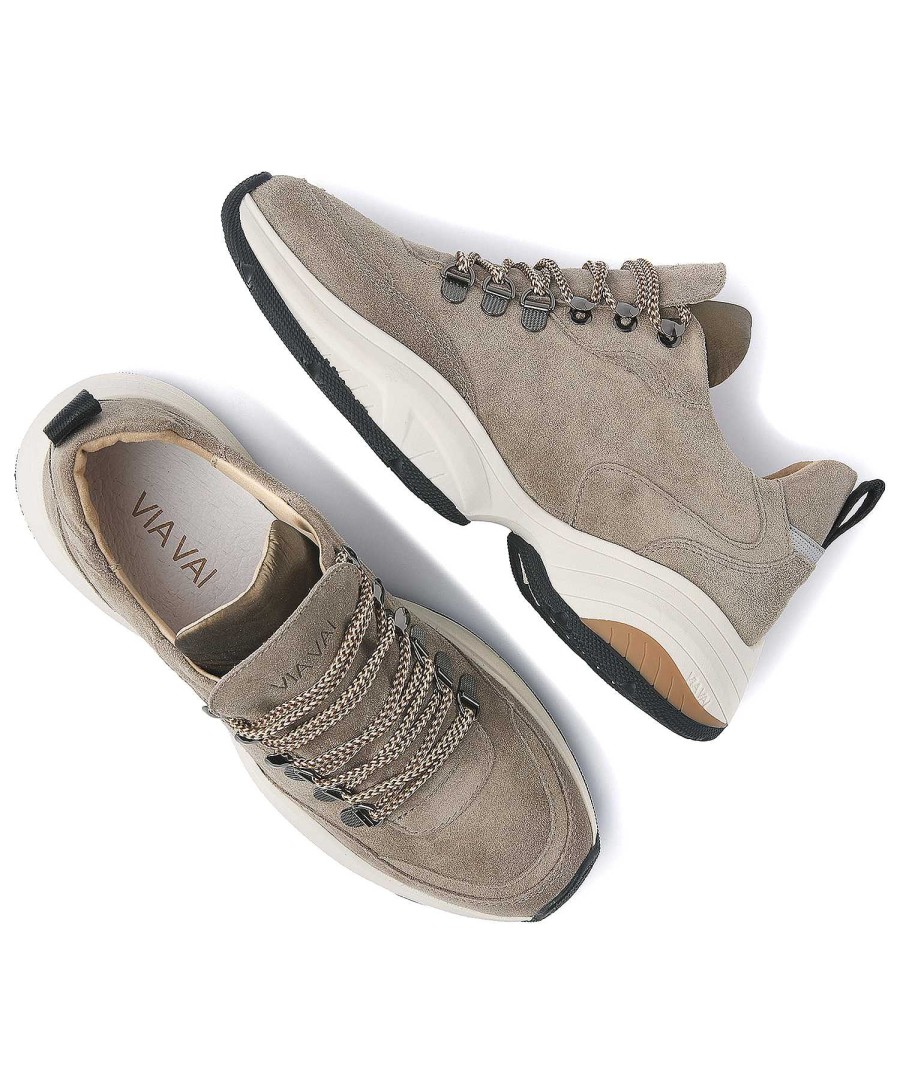 VIA VAI Via Vai Suede Sneaker Pepper Clay Best