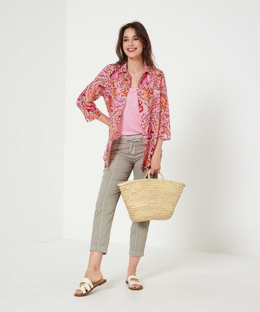 BEONE (FSA) Beone Airy Blouse Paisley Online