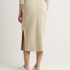 Moscow Moscow Sweat Skirt With Side Slit Chiara New