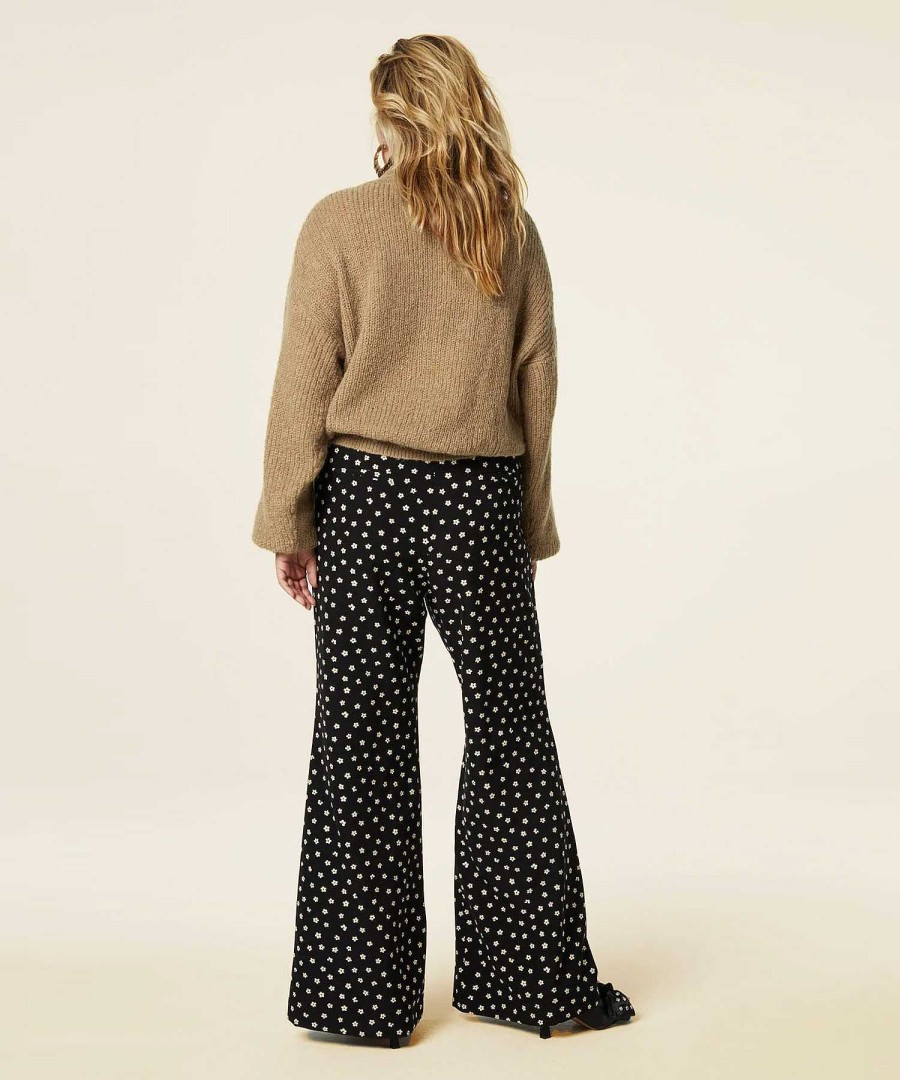 Fabienne Chapot Fabienne Chapot Wide Leg Pants Floral Print Puck Wholesale