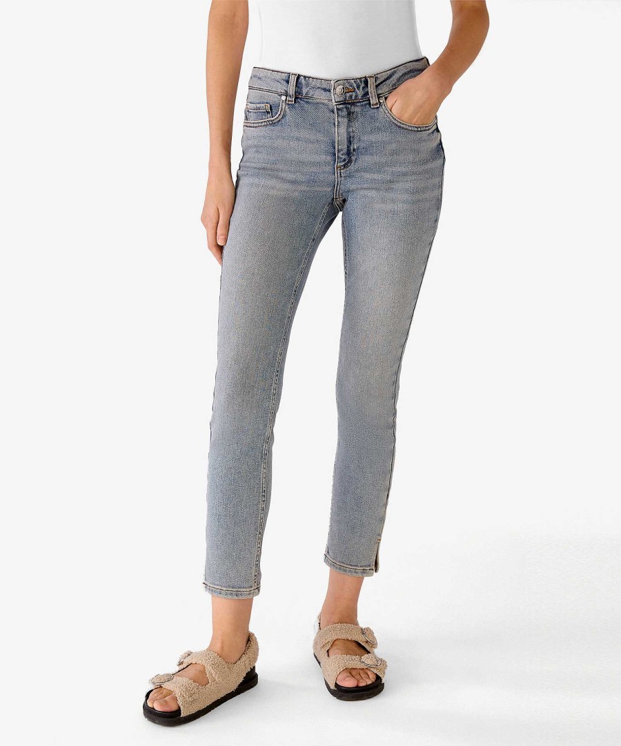 OUI Oui Cropped Jeans Skinny Splits Hot