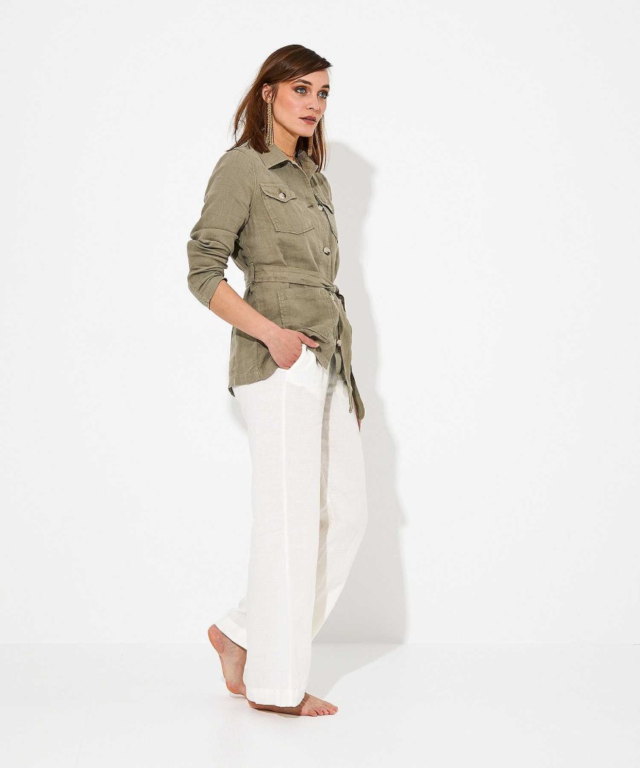 KYRA Kyra Linen Pants Lieke Hot