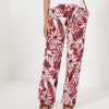 KYRA Kyra Pants Red Flower Linza New