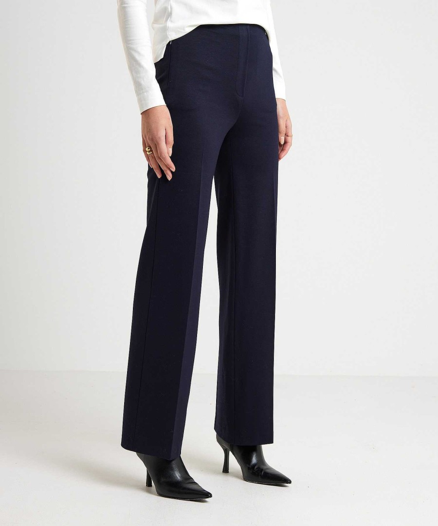 Marc Cain Additions Marc Cain Flared Pants Jersey Winder Wholesale