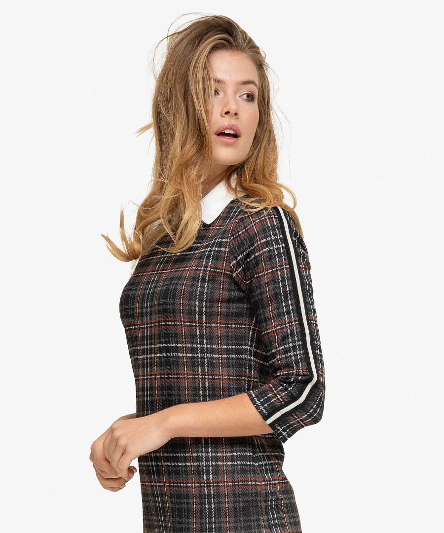 GIULIA E TU Giulia E Tu Dress With Check Clearance