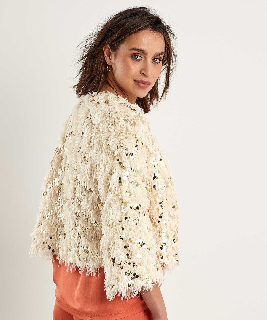 Summum Summum Jacket Feathers Sequins Online