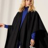 Fraas Fraas Woolen Cape With Fringes Online