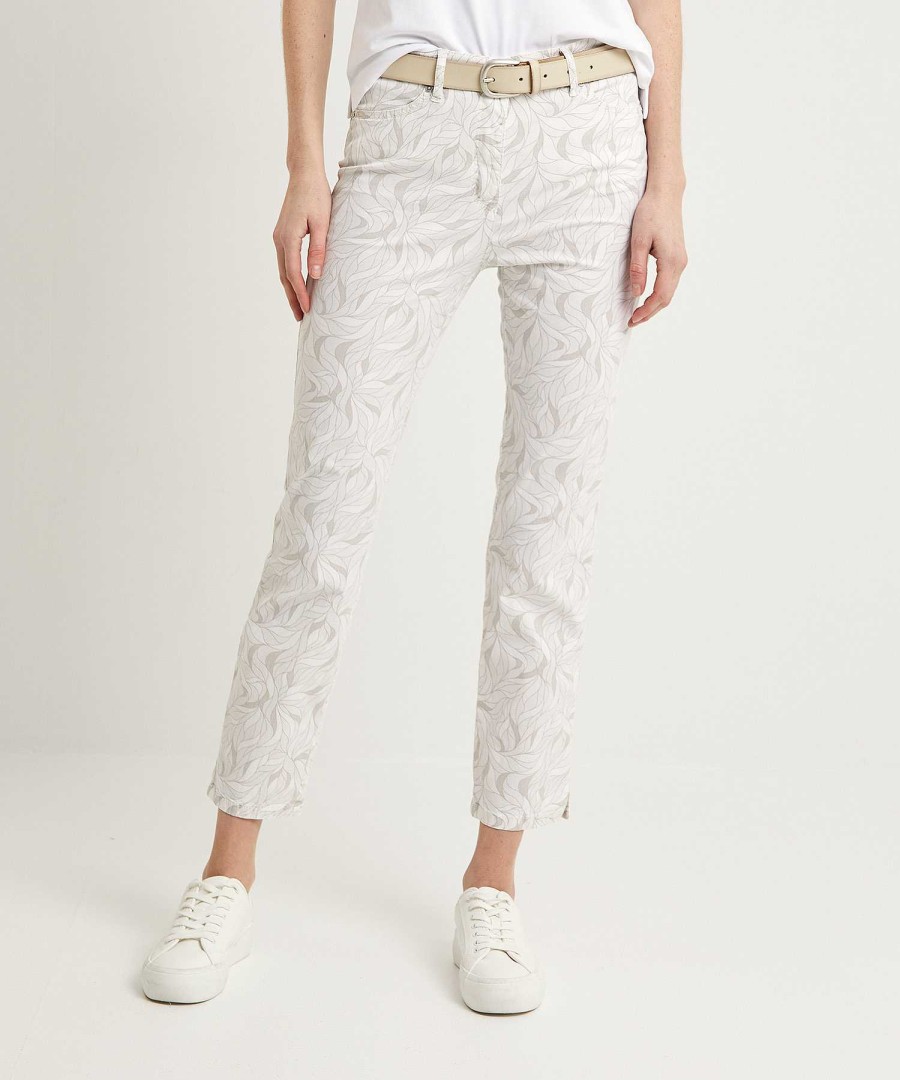 TONI Toni Cropped Trousers Print Be Loved Best