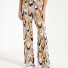 Ana Alcazar Ana Alcazar Slinky Palazzo Pants Retro Print Best