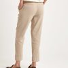 Cambio Cambio Cropped Trousers Linen Mix Krystal New