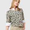 GIULIA E TU Giulia E Tu Sweater Panther Print New