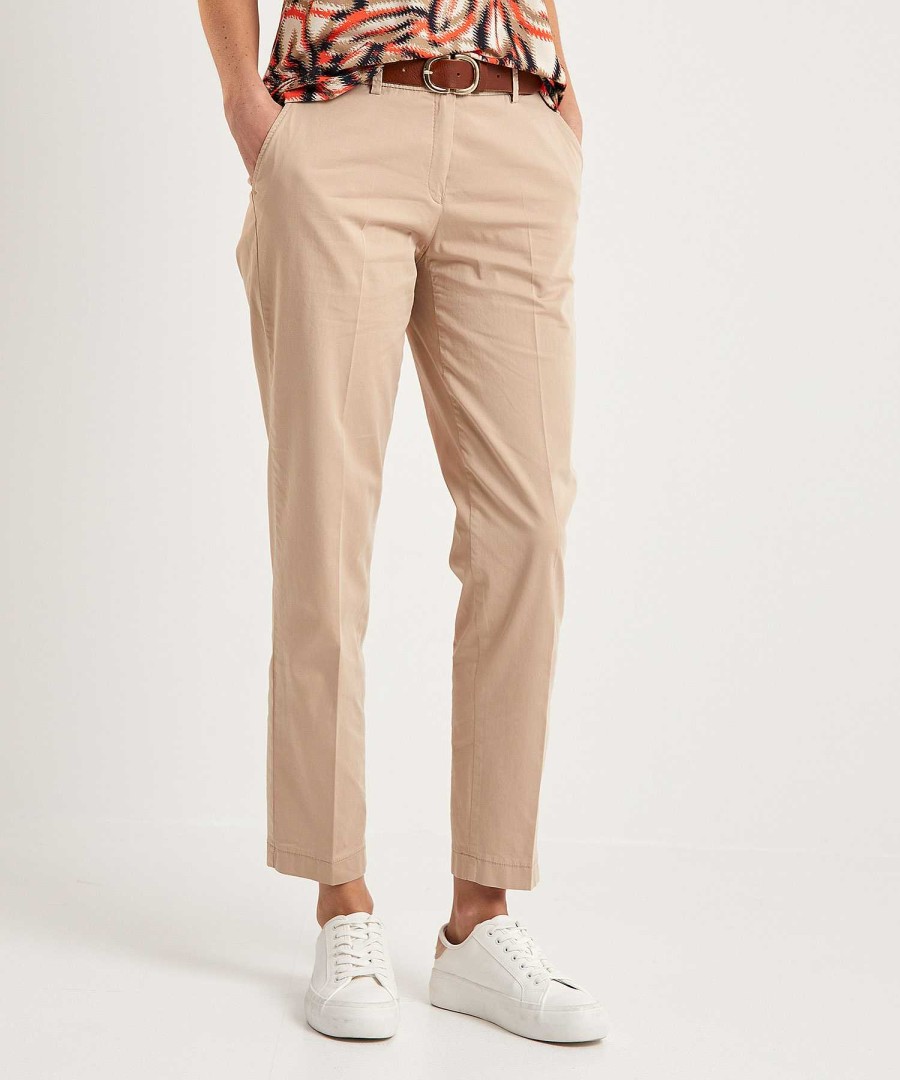 Brax Brax Cropped Ultra Light Chino Maron Hot