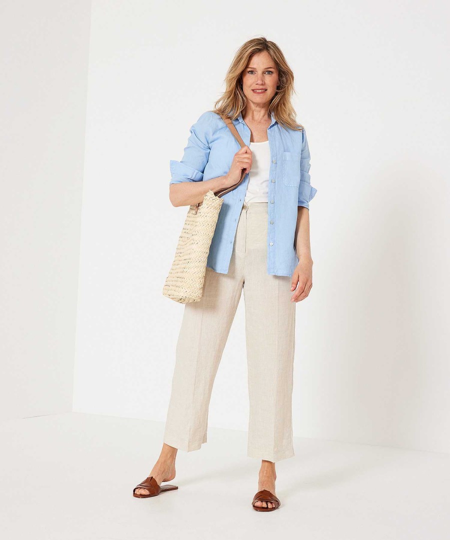 BEONE (FSA) Beone Linen Blouse Online