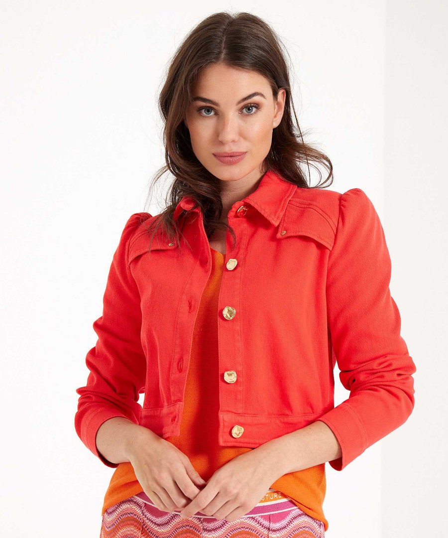 Caroline Biss Caroline Biss Short Jacket Puff Sleeve Hot