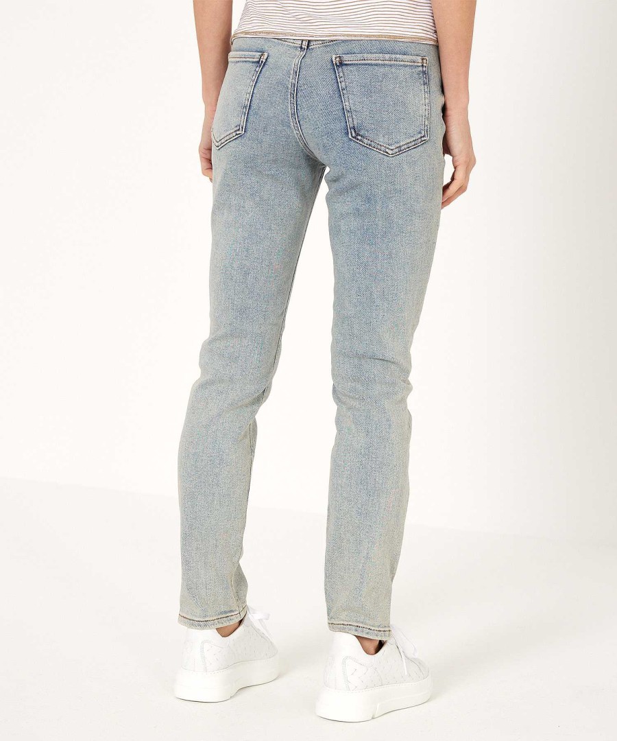 OUI Oui Cropped Jeans Skinny Splits Hot