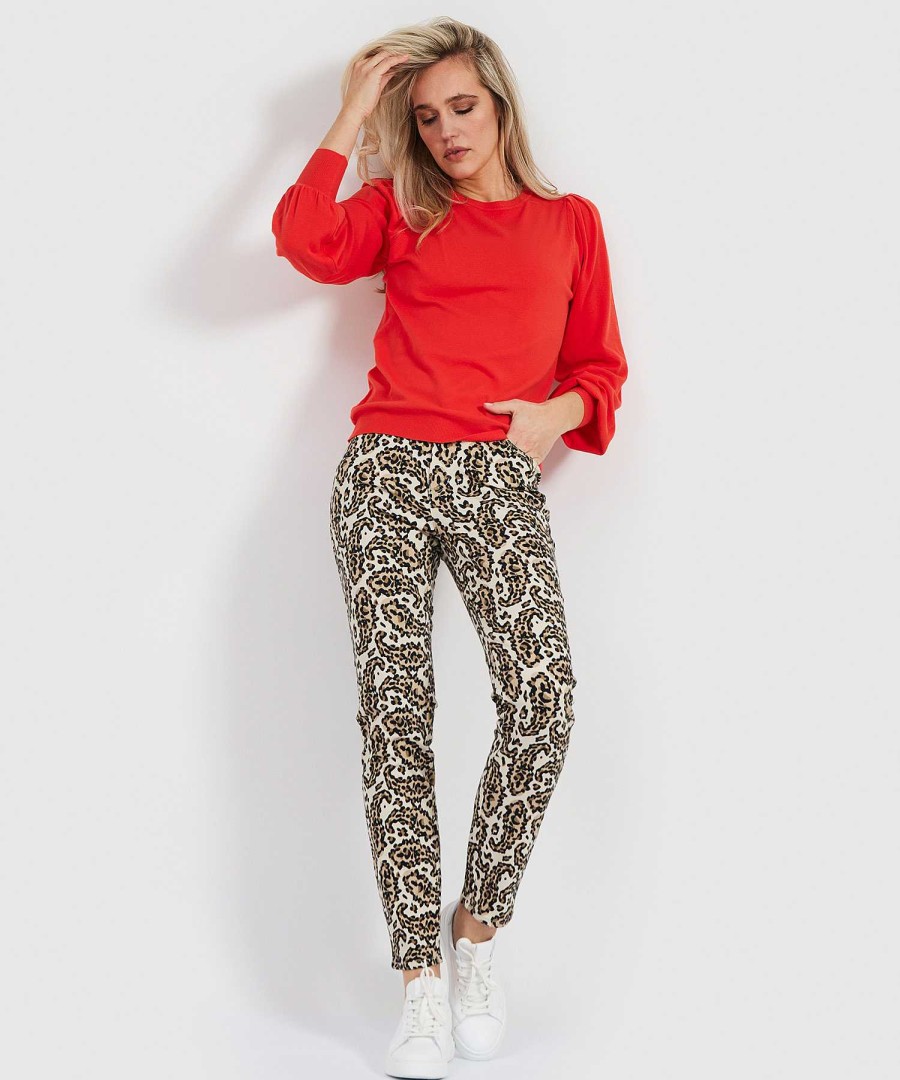 Rosner Rosner Jeans Audrey Animal Print New