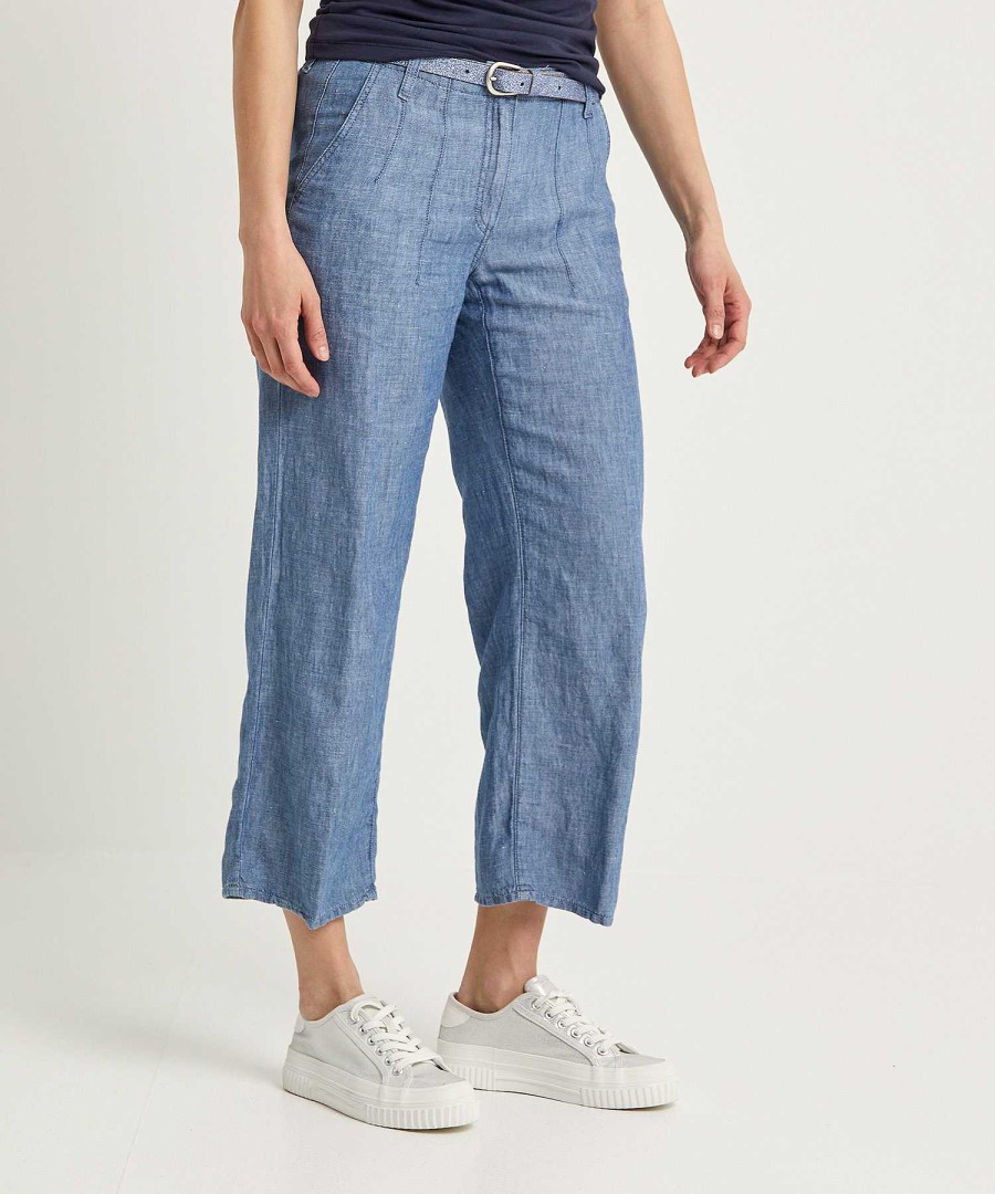 Brax Brax Cropped Soft Denim Pants Maine New