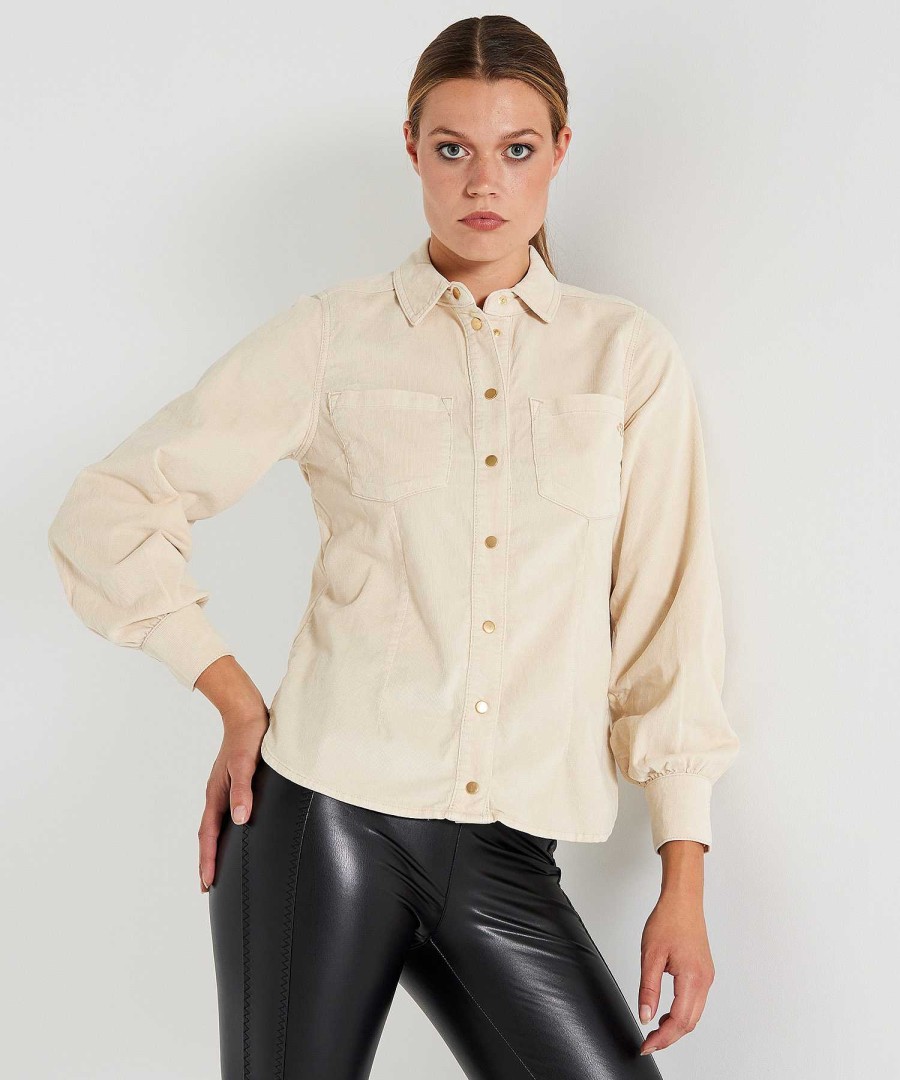 Summum Summum Corduroy Blouse New