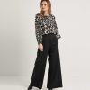 Caroline Biss Caroline Biss Wide Leg Poplin Pants Online