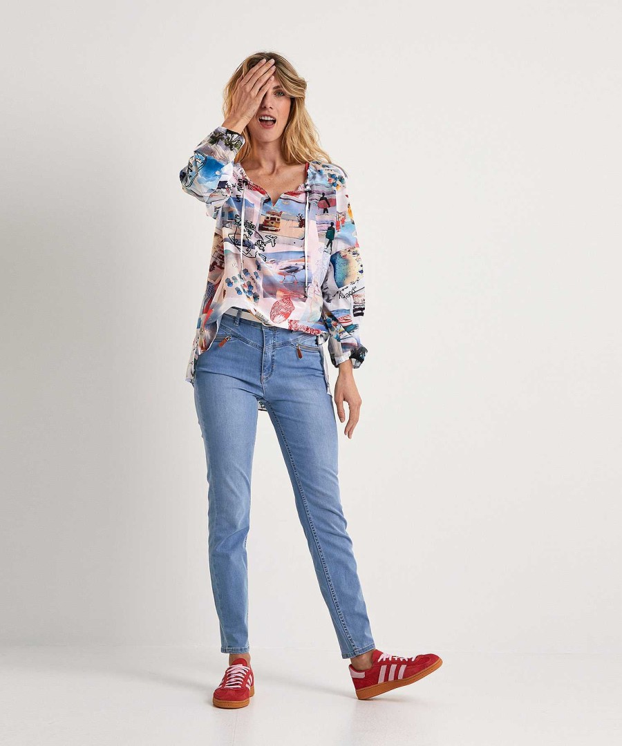 Rosner Rosner Skinny Jeans Zippers Audrey 2 Online