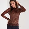 GIULIA E TU Giulia E Tu Turtleneck Mesh Online