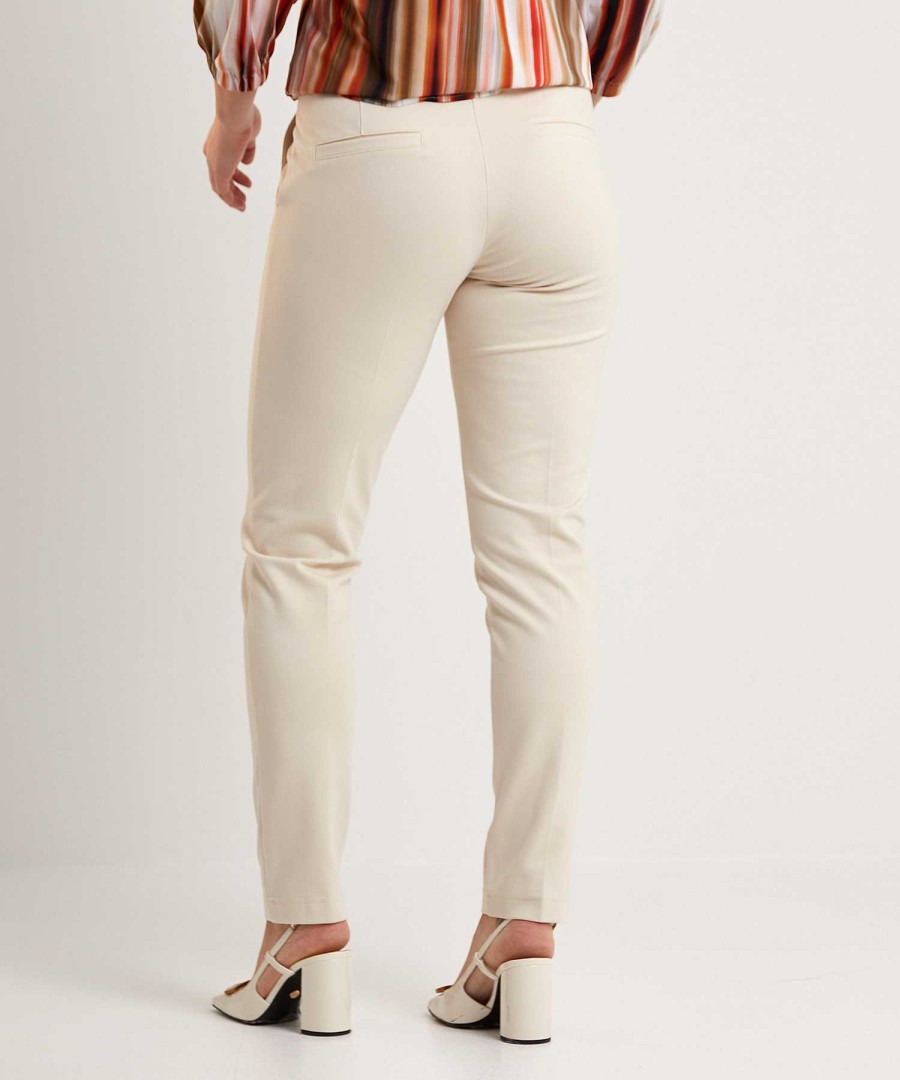 Summum Summum Trousers With Parting Seam Como Clearance