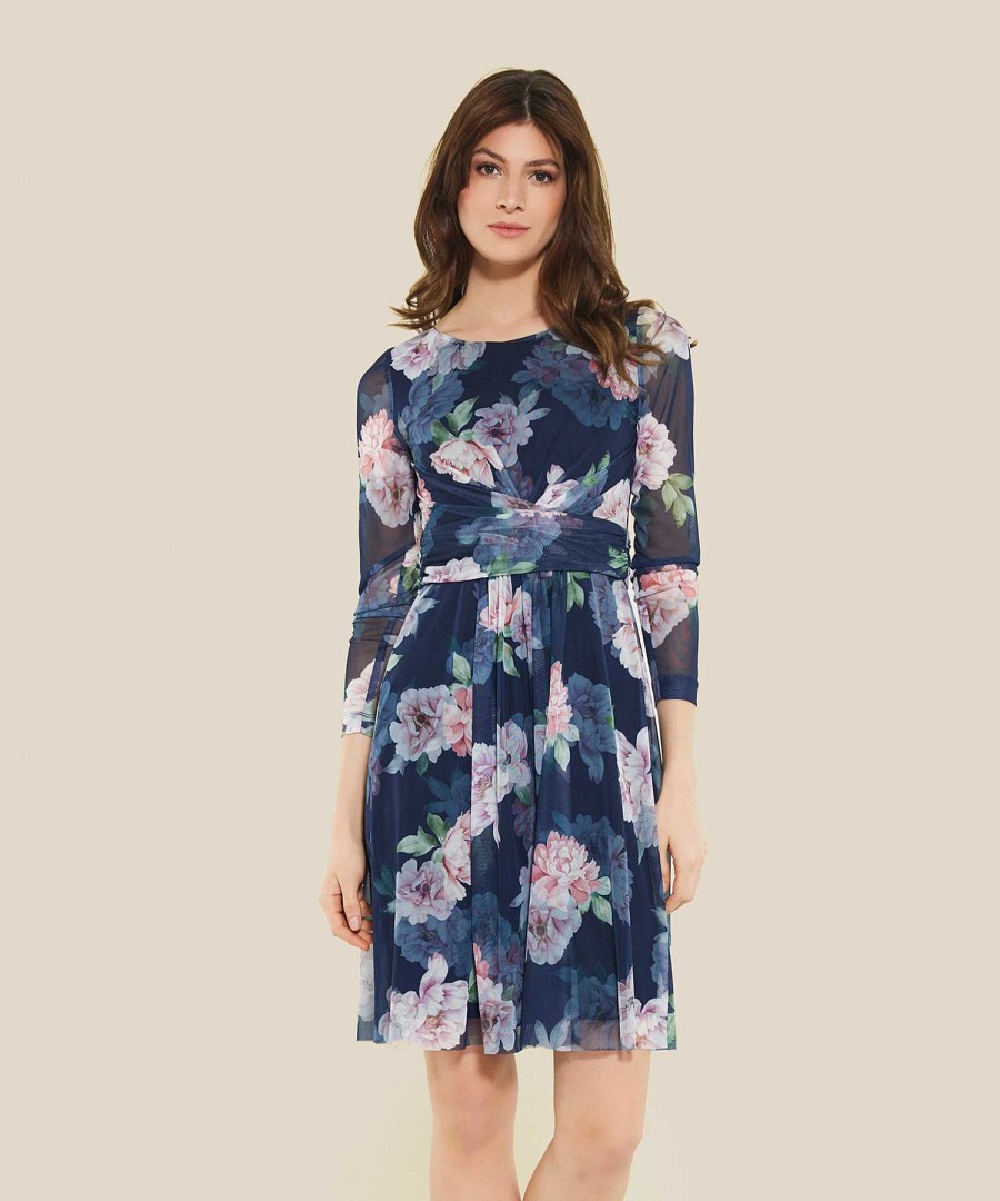 Swing Swing Mesh Dress Floral Print Online