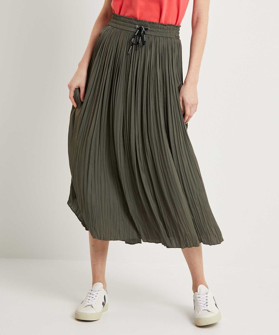 Marc Cain Sports Marc Cain Sports Silky Pleated Skirt Clearance