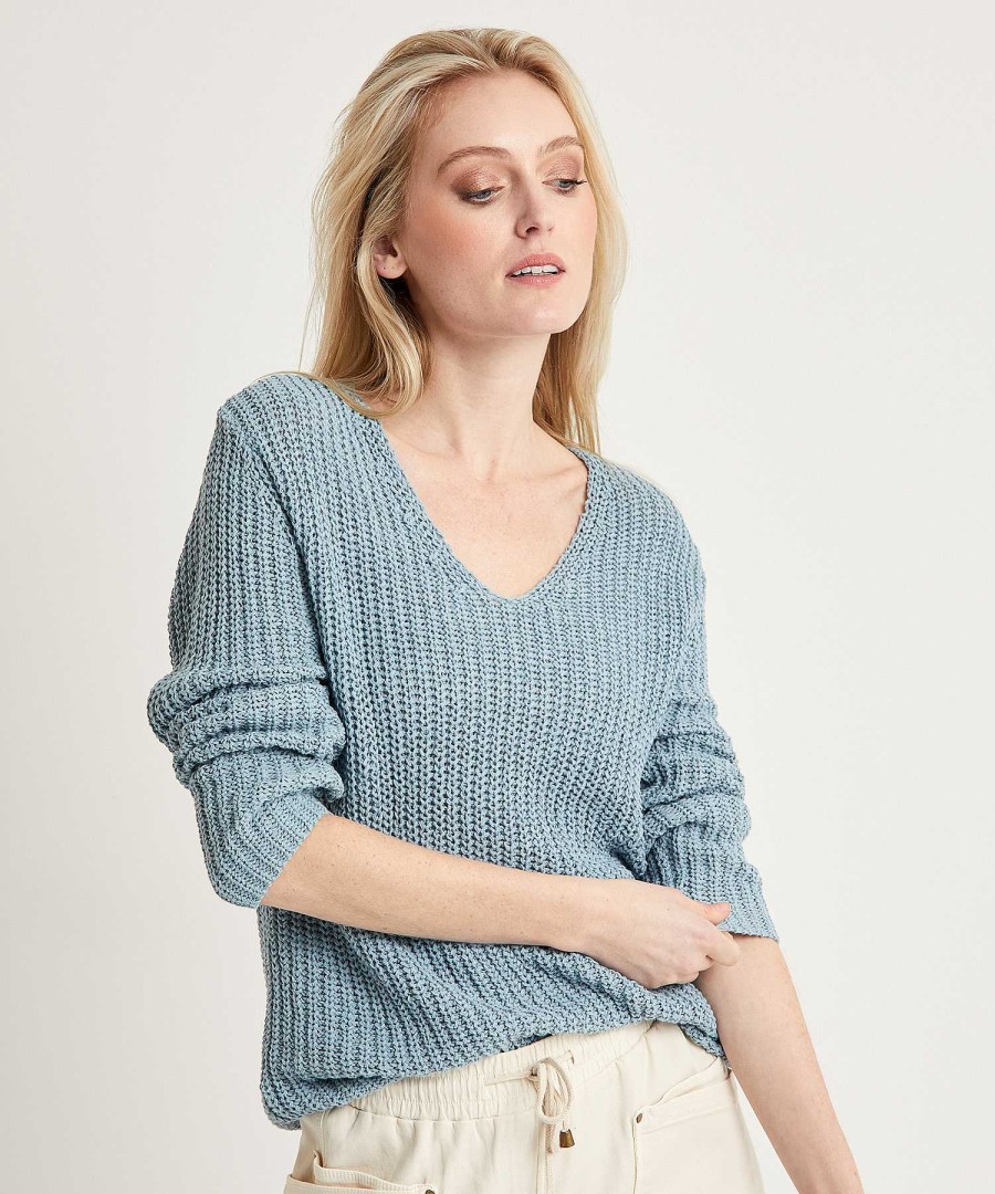 GIULIA E TU Giulia E Tu Ribbon Yarn Sweater Online