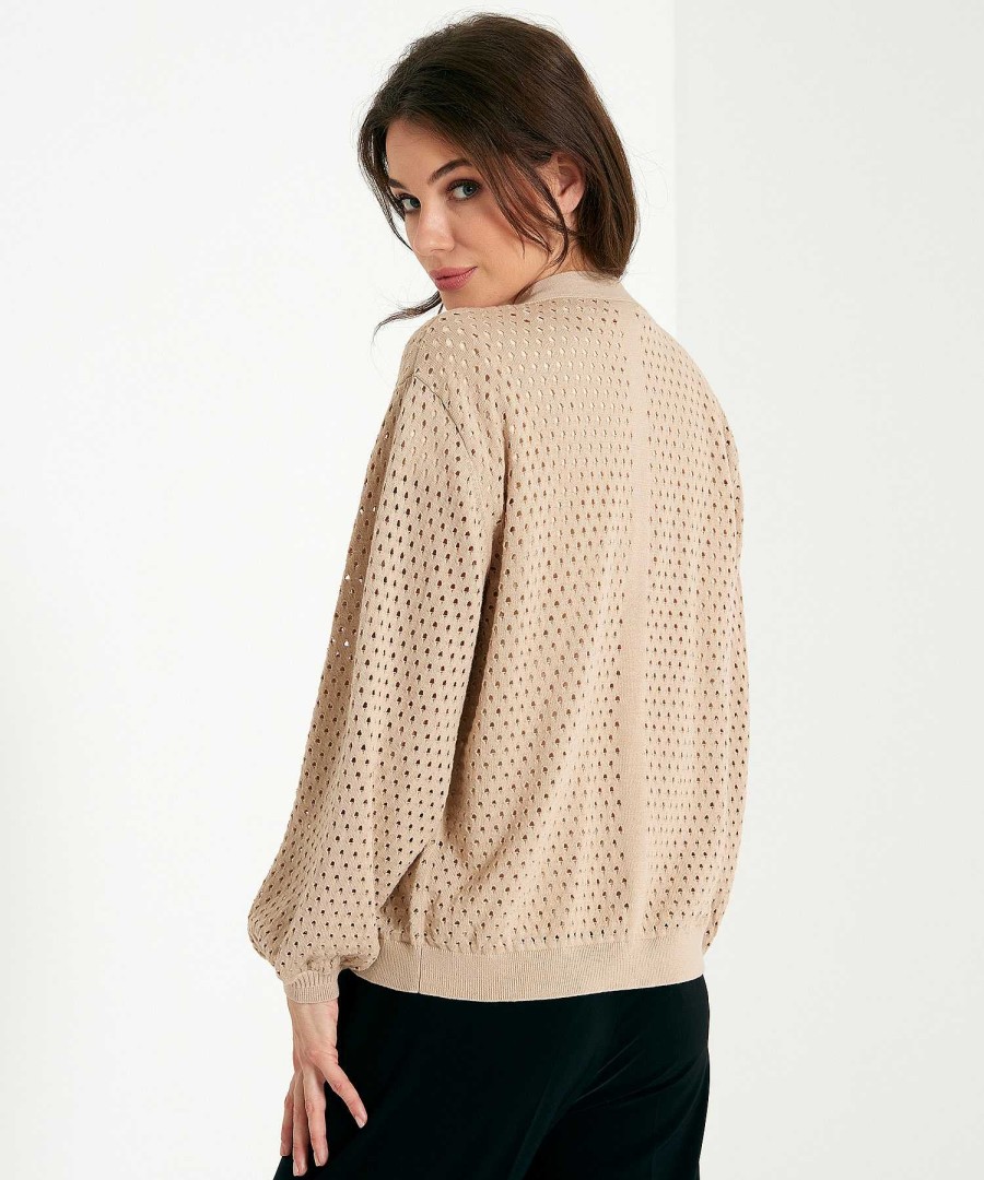 GIULIA E TU Giulia E Tu Openwork Cardigan Online