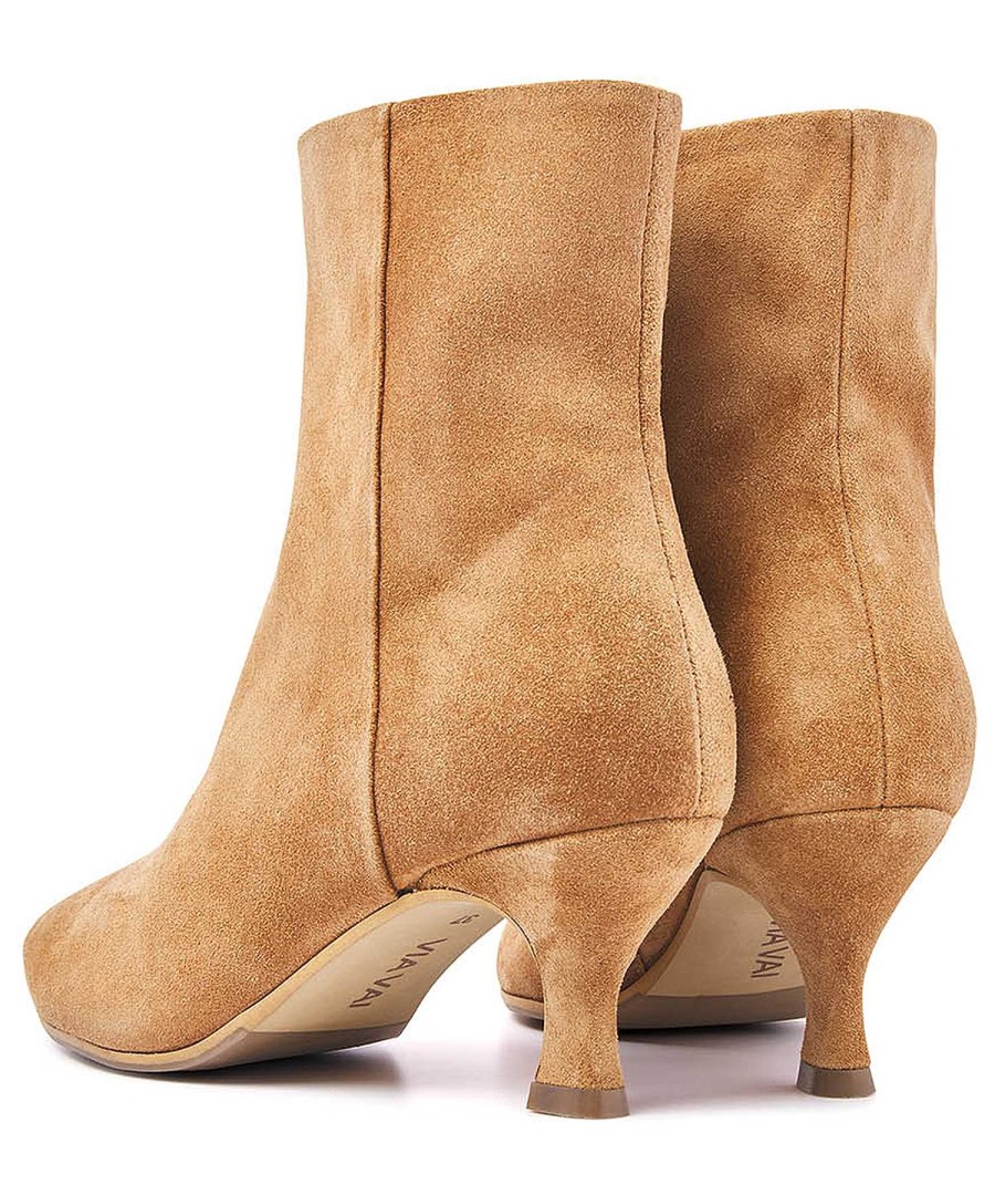 VIA VAI Via Vai Suede Ankle Boot Noelle Rox New