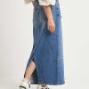 Summum Summum Denim Skirt Split Clearance