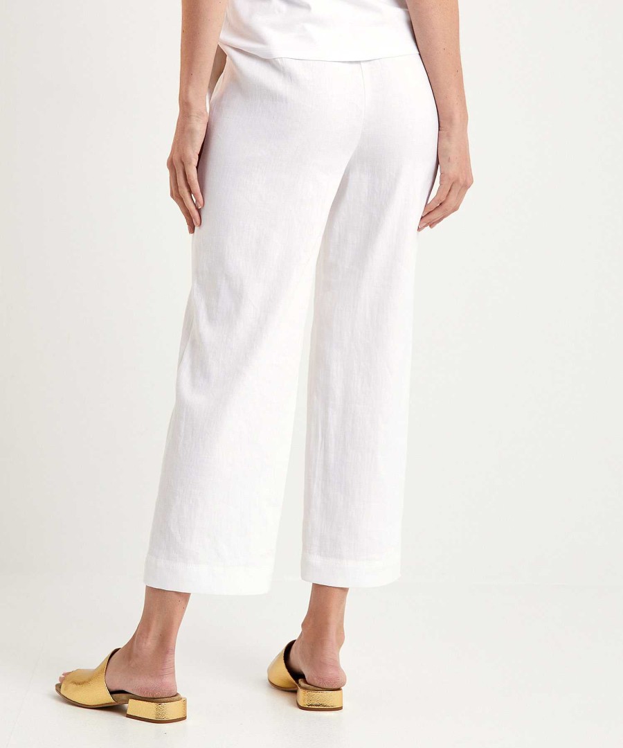 Marc Cain Sports Marc Cain Sports Cropped Pants Linen Mix Wusu Online