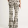 Summum Summum Flared Pants Retro Pattern Hot