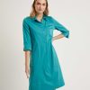 LaSalle Lasalle Shirt Dress With Side Pockets Clearance