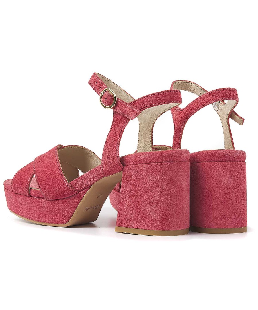 VIA VAI Via Vai Block Heel Sandal Cassia Six Online