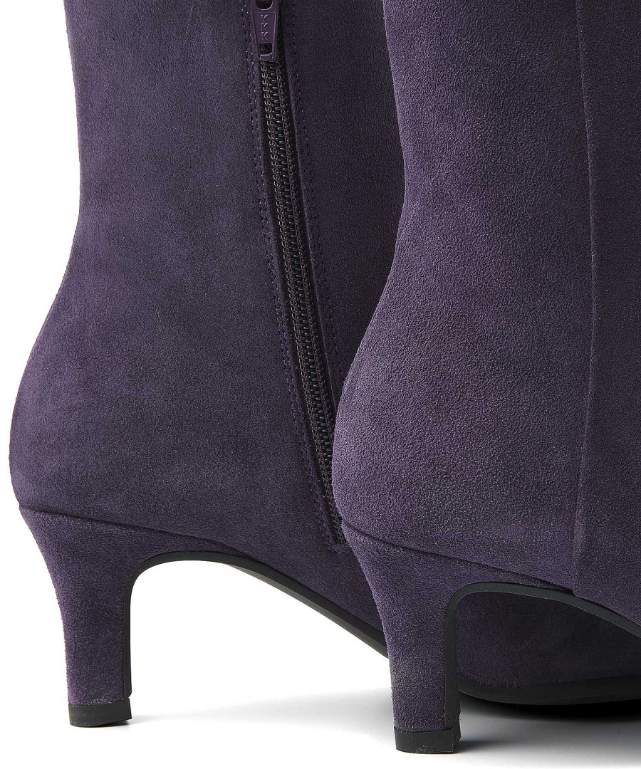 VIA VAI Via Vai Suede Ankle Boot Noah Lou Clearance