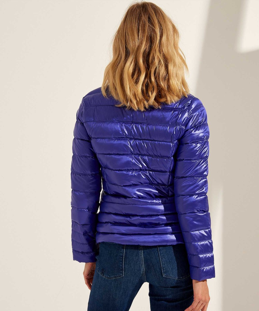 Beaumont Beaumont Down Jacket Metallic Lilac Online