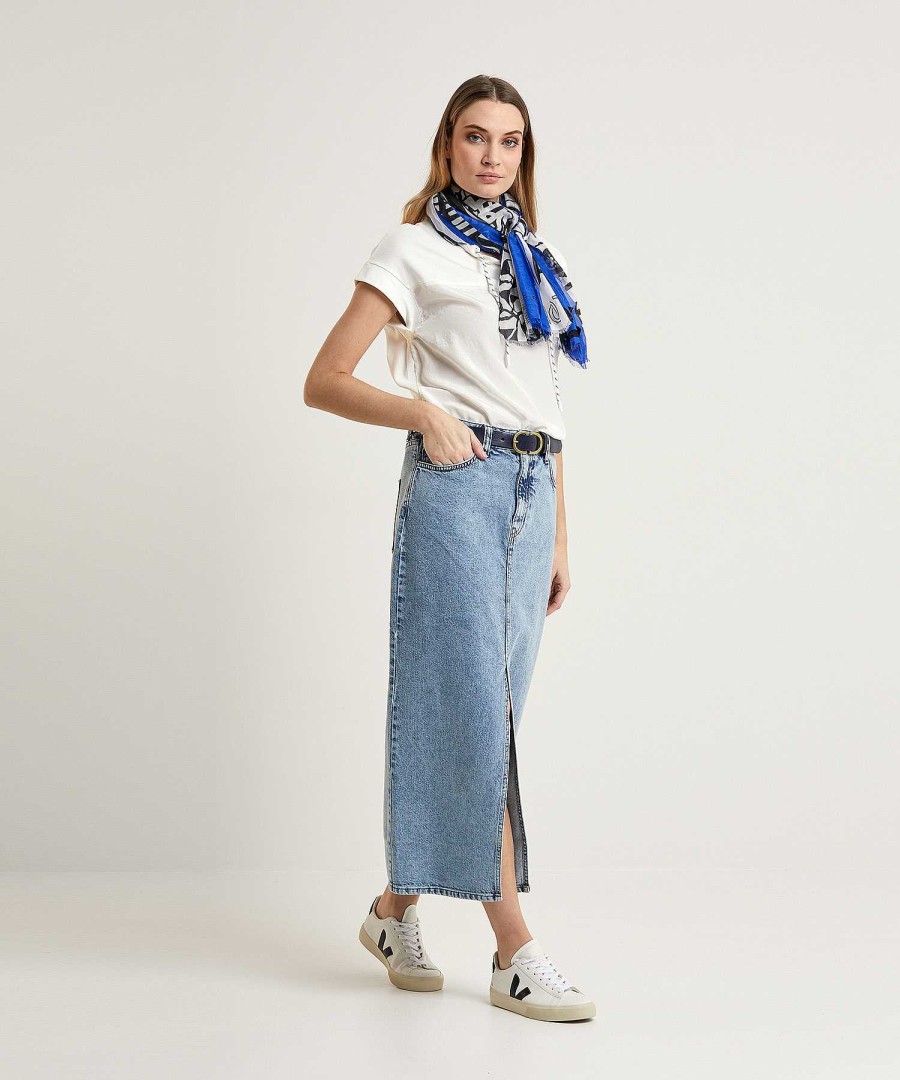 By-Bar By-Bar Denim Skirt Elba Hot