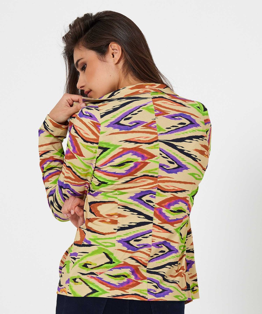 ML Collections Ml Collections Slinky Blazer Swirl Print Online