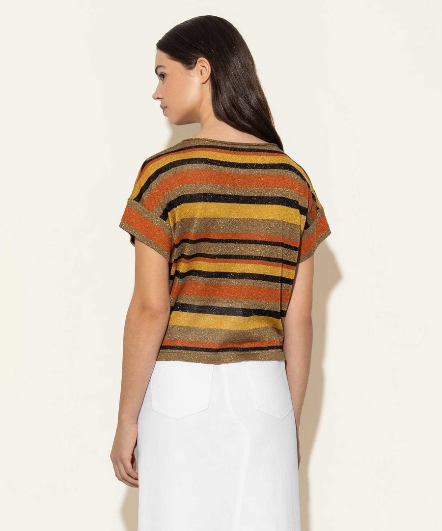 Luisa Cerano Luisa Cerano Sweater Stripe Lurex Online