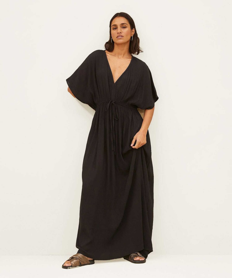 By-Bar By-Bar Maxi Dress Crinkle New