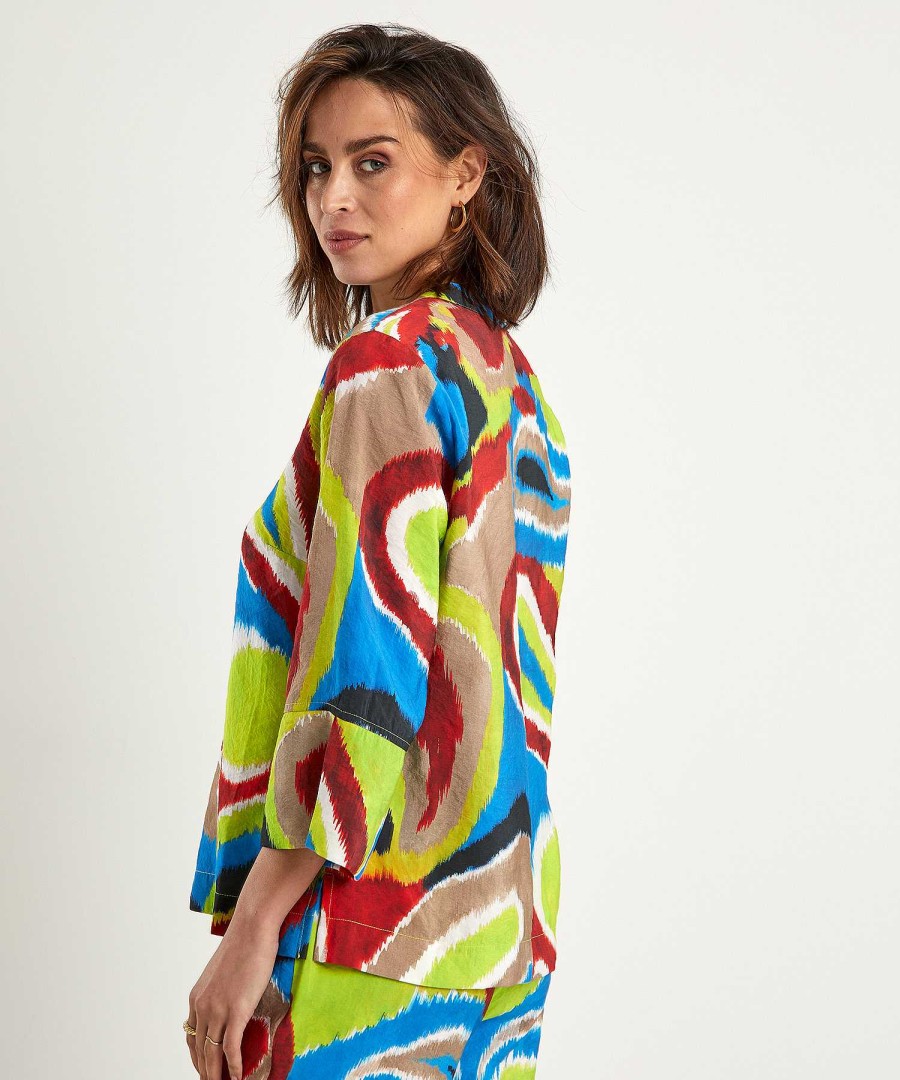 KYRA Kyra Blouse Multicolor Eline Clearance