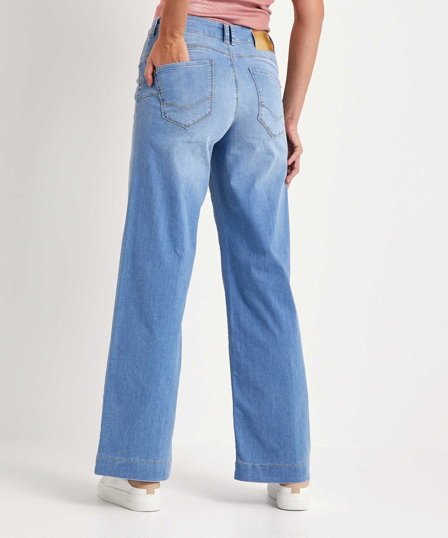 MAC Jeans Mac Jeans Wide Leg Jeans Rich Wholesale