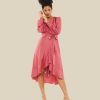 Swing Swing Silky Dress Volant Online